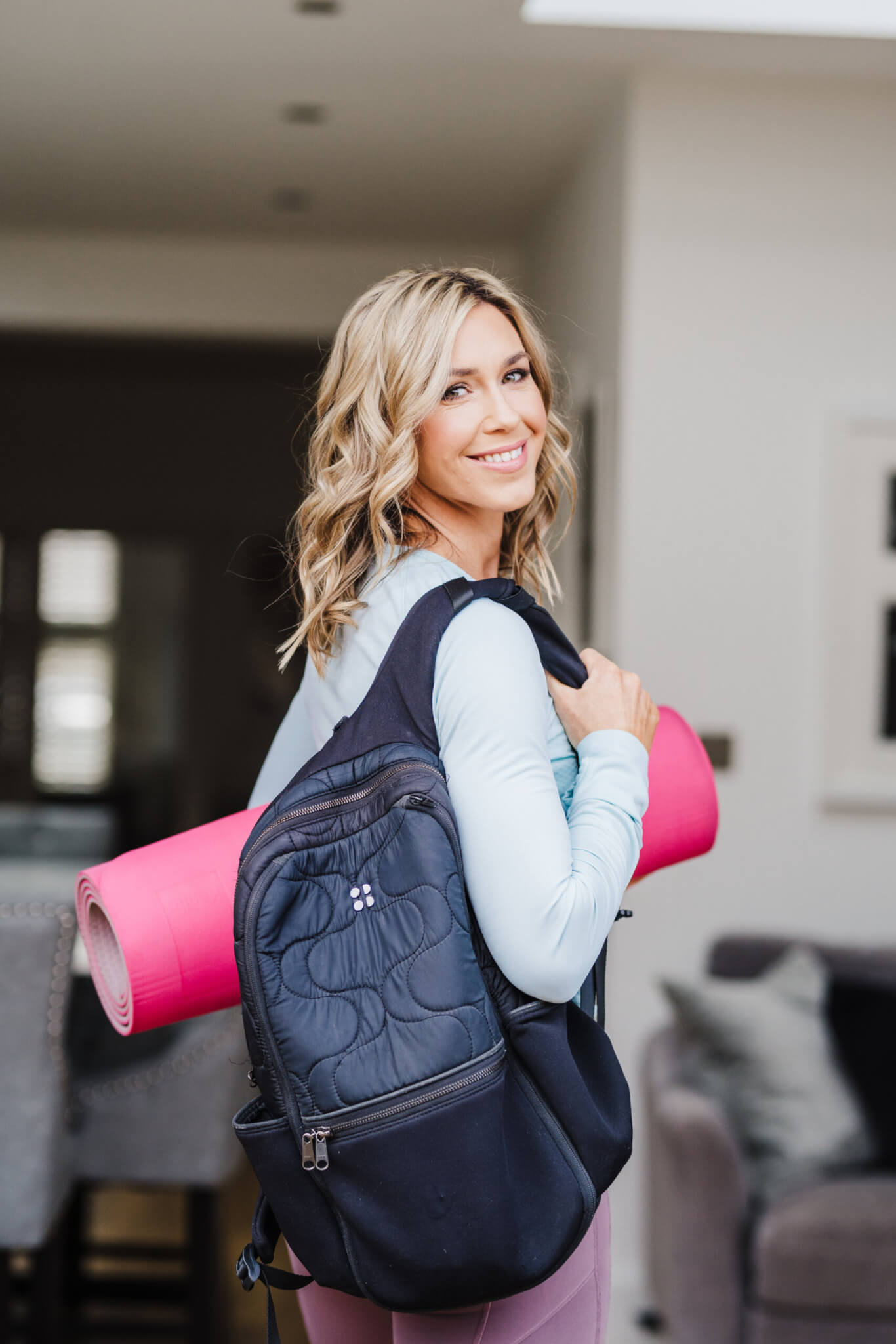 Lucinda Carrying Rucksack & Yoga Mat
